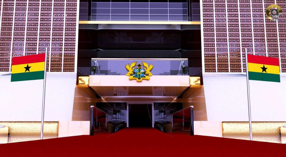 Jubilee House (Presidential Palace), Accra, Greater Accra Region, Ghana